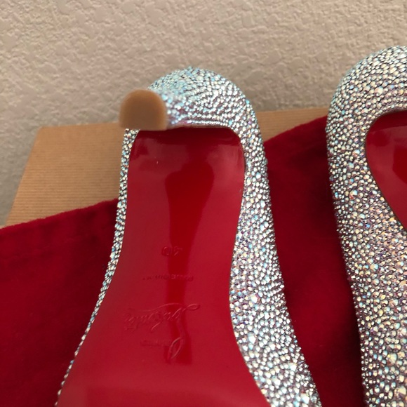 Christian Loubutin samira strass 100 Burma - Picture 4 of 8